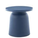 Ver imagem 1 de Mesa Lateral de Apoio Minimalista Amanhecer Rivatti 47 Cm (largura) em Polipropileno Azul
