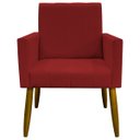 Ver imagem 3 de Kit 2 Poltronas Decorativas para Sala Mari Suede Pé Palito