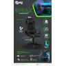 Cadeira Gamer Syrax, Elg, Ch36, Ergonômica, Espuma D30, Apoio Cervical/lombar, até 120kg, Preto - 7