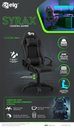 Ver imagem 7 de Cadeira Gamer Syrax, Elg, Ch36, Ergonômica, Espuma D30, Apoio Cervical/lombar, até 120kg, Preto