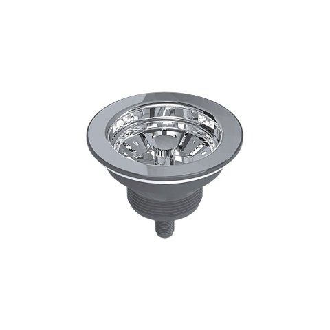 Válvula Para Pia De Cozinha Americana Blukit 101647 Aço Inox