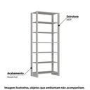 Ver imagem 2 de Estante Closet 80cm com 6 Prateleiras - Branco