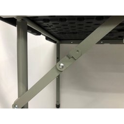 Mesa Dobrável Vira Maleta com 3 Regulagens de Altura Cor Preta - 4