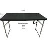 Mesa Dobrável Vira Maleta com 3 Regulagens de Altura Cor Preta - 5