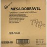 Mesa Dobrável Vira Maleta com 3 Regulagens de Altura Cor Preta - 6