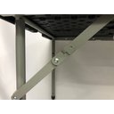 Ver imagem 7 de Mesa Dobrável Vira Maleta com 3 Regulagens de Altura Cor Preta