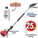 Ver imagem 2 de Mãozinha de Café Nakashi 25cc 2t + 01 Óleo Castrol Stihl