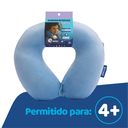 Ver imagem 2 de Kit 2 Almofadas de Pescoço Infantil Sonos Azul