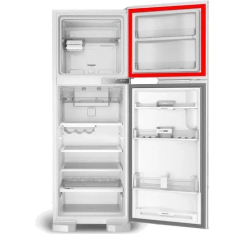 Gaxeta Superior Geladeira Brastemp com Encaixe BRM40D BRM40EB BRM40ES LRM40D