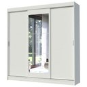 Ver imagem 2 de Guarda-roupa Casal Madesa Istambul 3 Portas de Correr com Espelho 3 Gavetas
