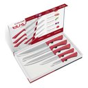 Ver imagem 2 de Kit Facas Colorstone 5 Peças - Vermelho Euro Cozinha Antiade