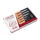 Ver imagem 4 de Kit Facas Colorstone 5 Peças - Vermelho Euro Cozinha Antiade