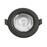 Spot de Led Embutir Alltop Mr16 Redondo 5w Preto Bivolt Taschibra 6500k Luz Fria - 1