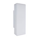 Ver imagem 2 de Arandela Led de Parede 2 Fachos Difusa 7w Branco Quente 3000k 560lm Irc80 Externa St3287
