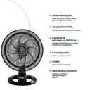 Ver mais imagens de Ventilador 2 em 1 Britânia Maxx Force 8 Pás 230w Bvt50t 110v