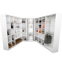 Ver imagem 6 de KIT CLOSET MODULAR M80.2021.B (102X2,40,44,46,49) QUARTO MUNDI MOVEIS