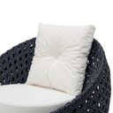 Ver imagem 6 de Poltrona de Varanda em Alumínio e Fibra Sintética Luxo Resistente Sol e Chuva