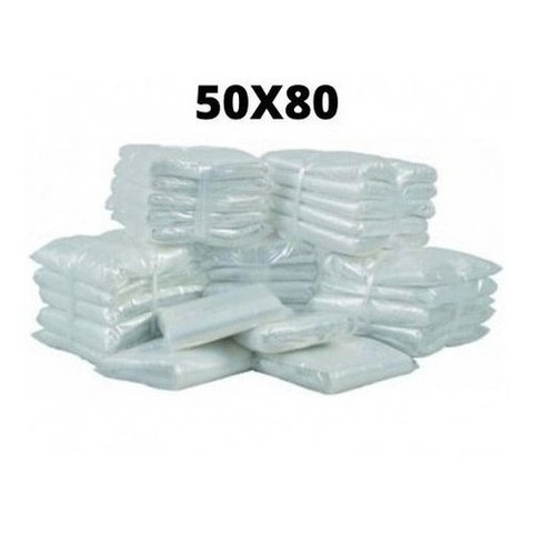 Saco Transparente 50x80 Cm (100 Unds) Utilizado Cesta Básica