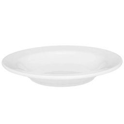 Conjunto 12 Pratos Fundos de Porcelana 21,5cm Classe Única Iguaçu Germer Branco - 5