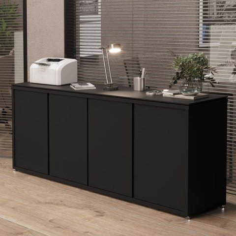 Balcão Buffet Aparador 4 Portas 180cm Oslo