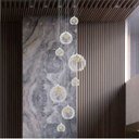 Ver mais imagens de Conjunto Lustres para Sala de Estar e Sala de Jantar Mix - Ac. Cristal