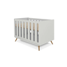 Berço Mini Cama Old New Cinza/nature - Planet Baby - 3