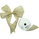 Ver imagem 4 de Kit 4 Fita Fibra de Juta Decorativa Poliéster Sintética 4cm