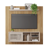 Painel Ripado Para TV Cannes Buriti Off White - 3