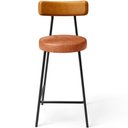 Ver imagem 4 de Banqueta Baixa Cozinha Sala Jantar Bancada Milão L02 Couríssimo Whisky Camel - lyam decor