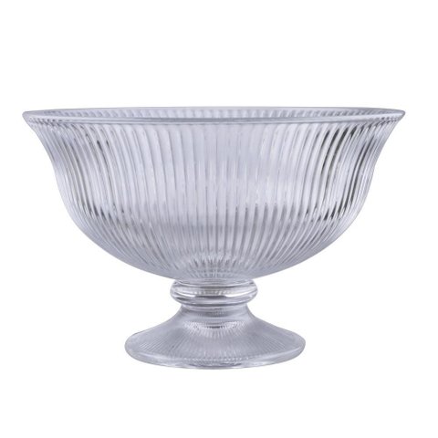 Centro de Mesa Graffiato em Vidro 22 Cm - haüskraft