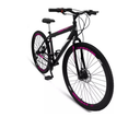 Ver imagem 2 de Bicicleta Mountain Bike Velox Aro 29 Freio Disco 21v Ello Cor:preto/rosa