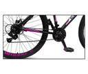 Ver imagem 3 de Bicicleta Mountain Bike Velox Aro 29 Freio Disco 21v Ello Cor:preto/rosa