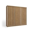 Ver imagem 2 de Guarda-roupa Casal 100% Mdf Kappesberg 3 Portas de Correr 8 Gavetas