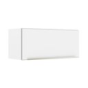 Ver imagem 1 de Armário Aéreo 80 Cm 1 Porta Basculante Branco/Branco Veludo