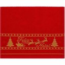 Ver imagem 2 de Kit 15 Toalhas de Mãos e Lavabo 30x50cm 100% Algodão 400g-m² Macia Vermelho-Pérola Bene Casa
