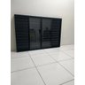 Janela Veneziana de Alumínio Preto S/Grade 120x150 6 Folhas - 2