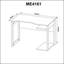 Ver imagem 4 de Mesa para Computador Gamer Me4161 Preto Vermelho Tecnomobili