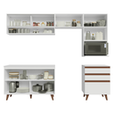 Ver imagem 7 de Armário de Cozinha Completa 250cm Branco Reims Madesa 10
