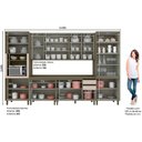Ver imagem 4 de Kit de Cozinha Completa 9 Peças Connect (3aéreos+2balcões+2paneleiros+2complementos) C6p09 Duna/