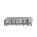 Ver imagem 4 de Balcão Refrigerado Inox 3,00mts 5 Portas Lado Direito 94kbsc300d Kofisa