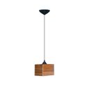 Ver imagem 2 de Kit Com 3 Luminarias Minimalista Cannes De Teto 14cmx10cm Em Madeira Nobre