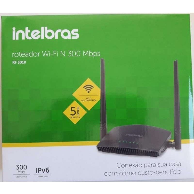 Roteador Wireless Rf301k 300mbps intelbras - 2