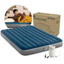 Ver imagem 2 de Colchão Inflável Casal Queen Intex Dura-Beam Prestige com Bomba USB Recarregável