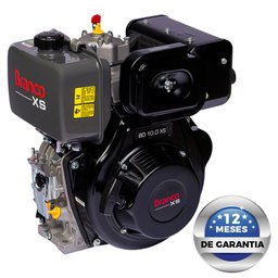 Motor a Diesel 4 Tempos 10cv Partida Manual Bd10.0exs Branco - 2