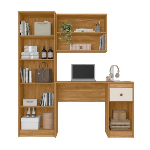 Mesa de Computador Escrivaninha Multiuso para Home Office