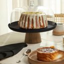 Ver imagem 3 de Conjunto 2 Boleiras Porta Bolos Tortas 25cm com Tampa e Pé