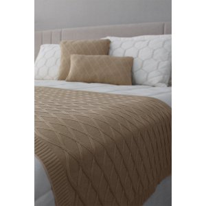 Peseira Tricô Losango Carlan