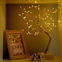 Ver imagem 3 de LUMINARIA DE MESA DECORATIVA MODELO ARVORE DUBAI 72LEDS