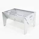 Ver imagem 5 de Churrasqueira Galvanizada Desmontável Cinza