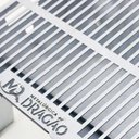 Ver imagem 2 de Churrasqueira Galvanizada Desmontável Cinza